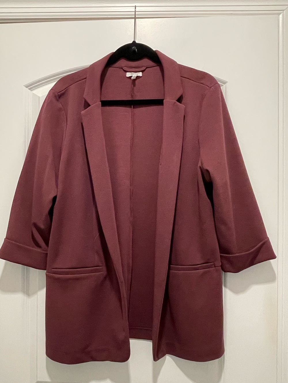 Maurices Open-Front Blazer in Mauve